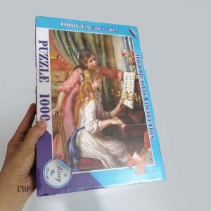 پازل 1000 تکه طرح دختر و پیانو