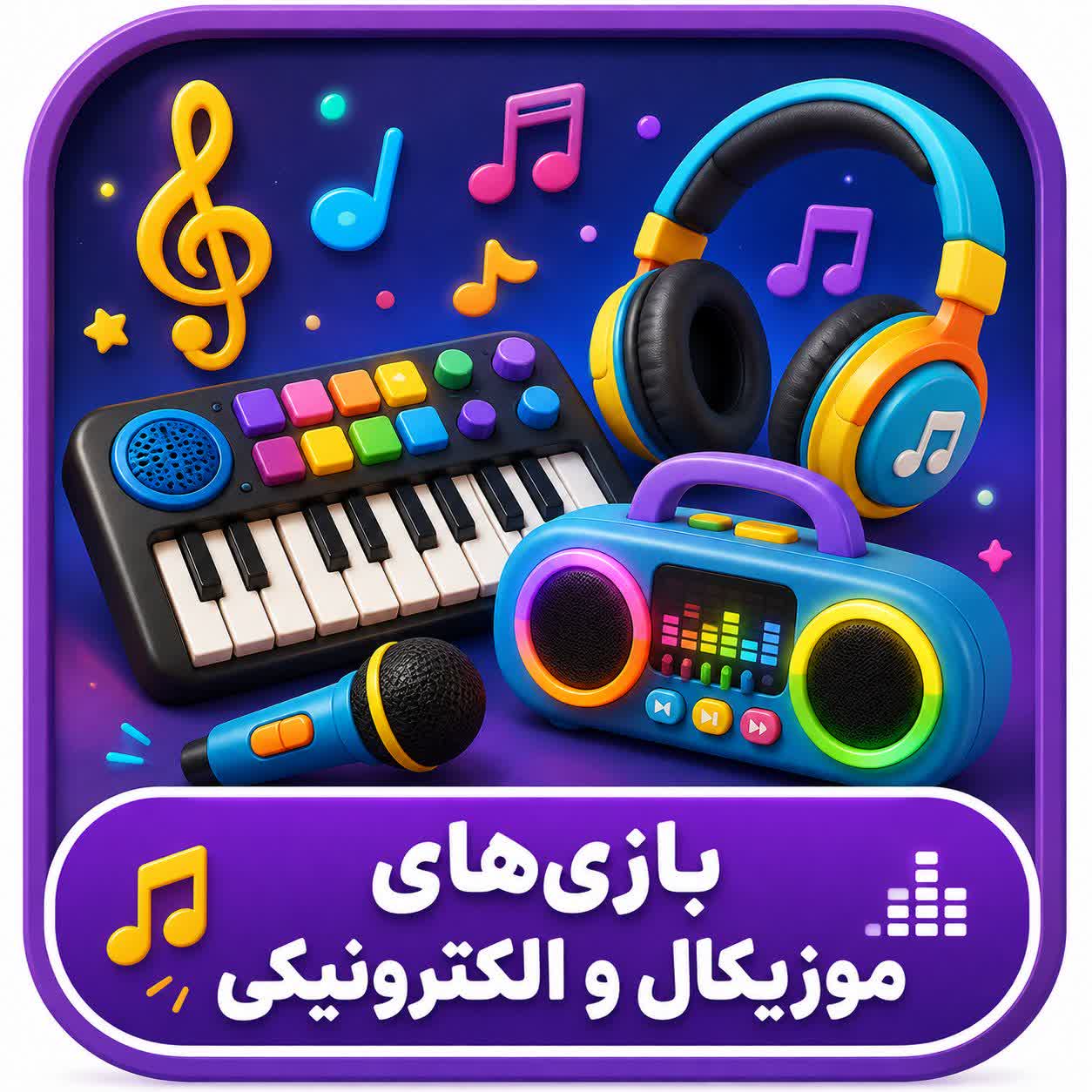 اسباب بازی های موزیکال