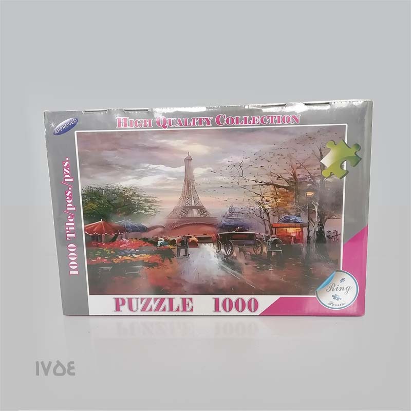 پازل 1000 تکه طرح برج ایفل پاییزی