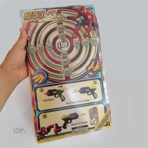 تفنگ بادی اسباب‌بازی اسپایدرمن مدل M55 PF با تیر فومی بی‌خطر